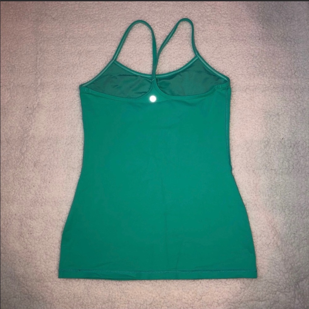 LULULEMON Y tank top (teal)